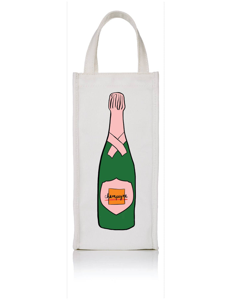 Wine Bags: Champagne bottle