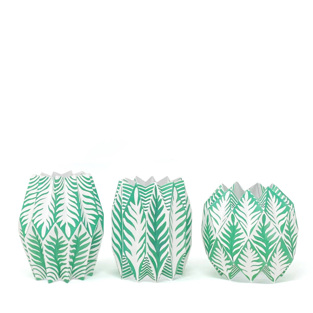 Fern Paper Vase Wrap