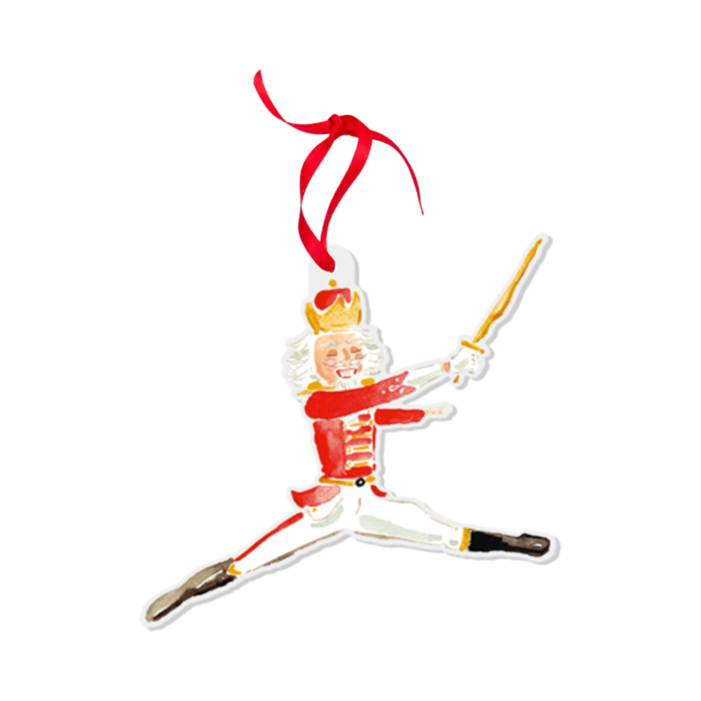 
                  
                    Classic Nutcracker Watercolor Ornament
                  
                