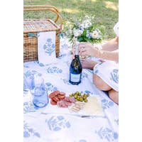 
                  
                    French Bleu Tablecloth
                  
                