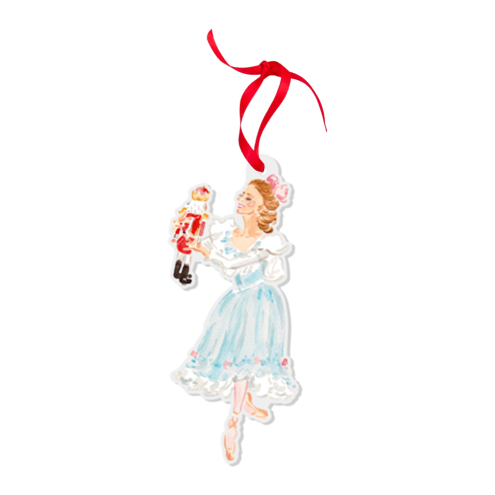 
                  
                    Clara Watercolor Ornament
                  
                