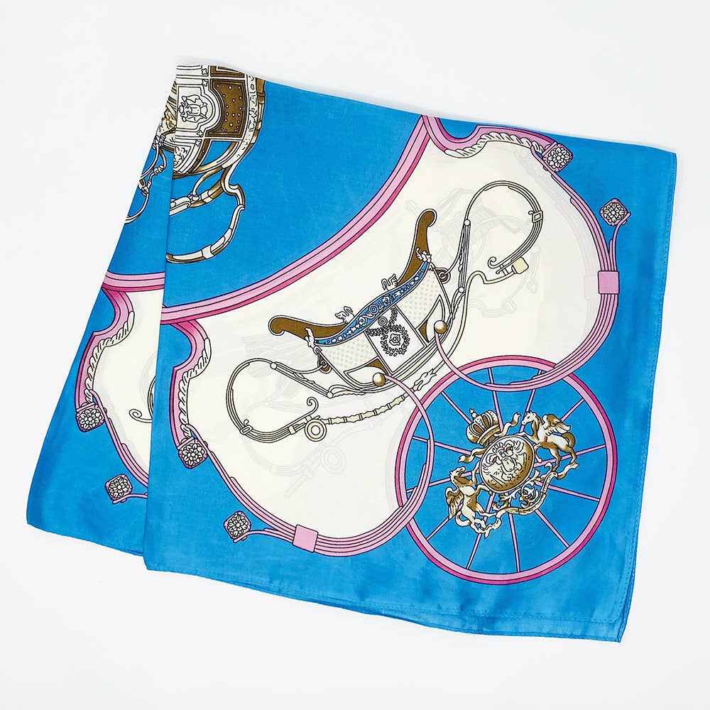 Equestrian Style Scarf - 703