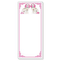 
                  
                    Staffordshire Dogs Notepad
                  
                