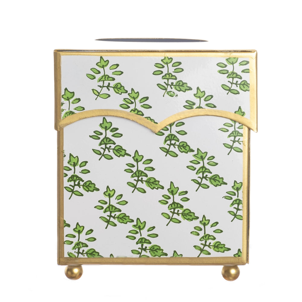 Green Floral Tissue Cover - Pre-Order