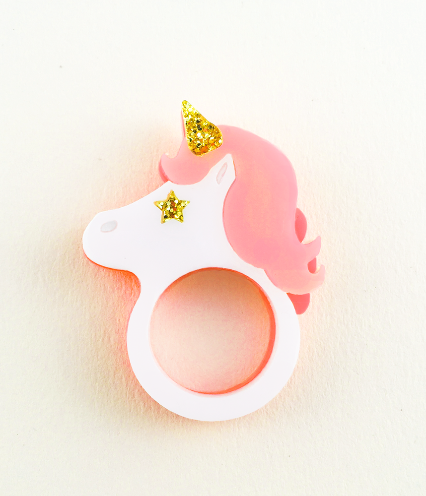 Belle the Unicorn Ring