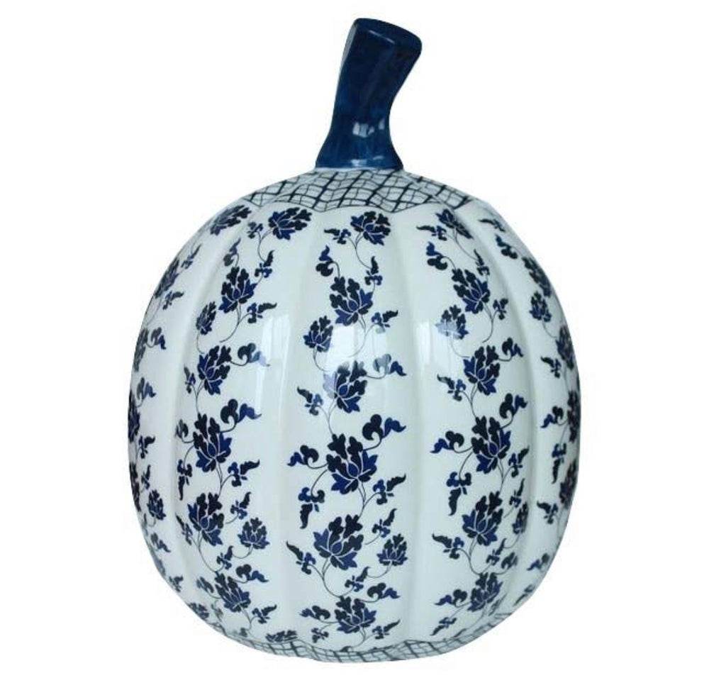 Large Ceramic Pumpkin