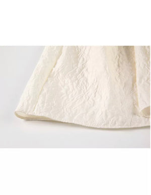 
                  
                    Pre-Order Ivory Jacquard Dress
                  
                
